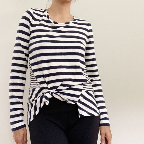 Maeve Caperina Blue&White Striped Tunic - Picture 8 of 11